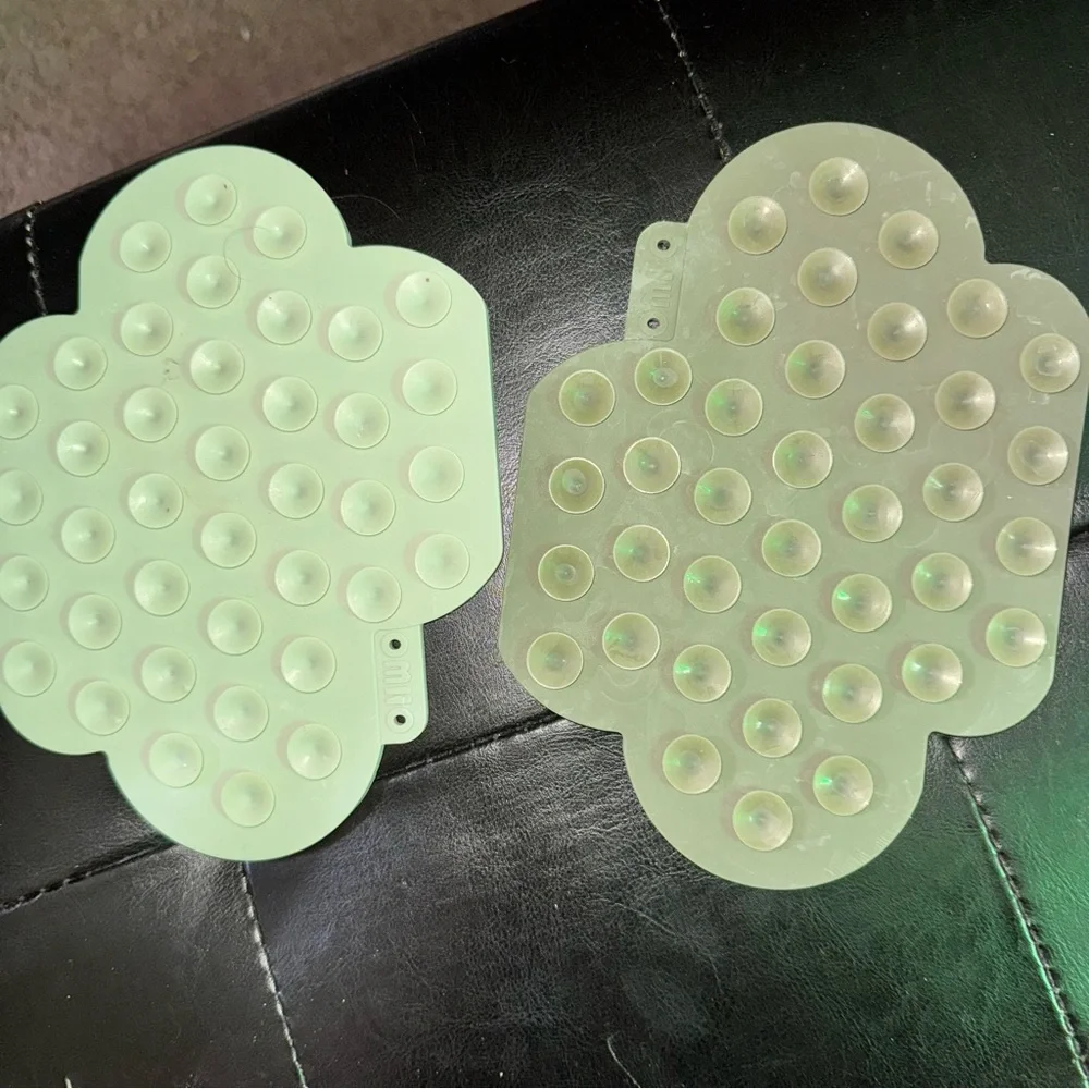 Green Cactus-Shaped Silicone Mats